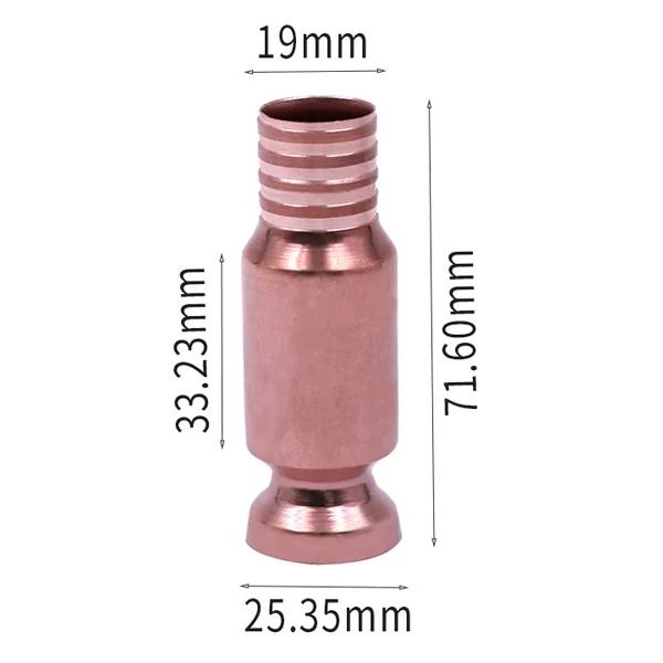 1 Pcs Copper Siphon Filler Pipe Manual Pumping Oil Pipe Fittings Siphon Connector Gasoline Fuel Water Shaker Siphon