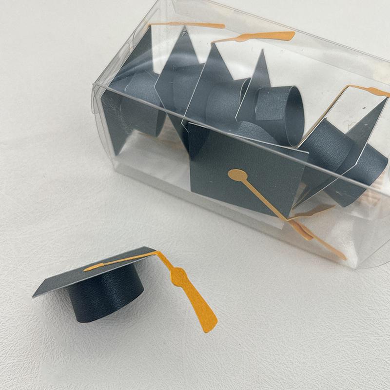 7 шт. Шляпа Зубочистка Декор для торта Украшения для торта Украшения Принадлежности для украшения торта Вставка для шляпы Выпускной сезон 5x10 см