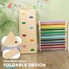 Toddler Climbing Frame For Kids With Ramp 3 In 1 Wooden Play Triangle Set For 18 48 Months Multicolour