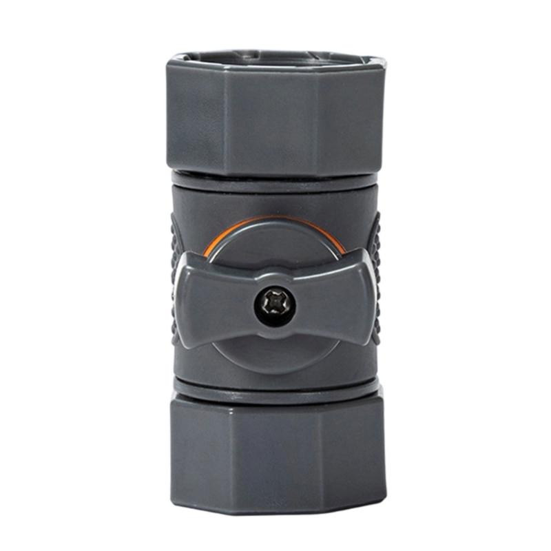 Heavy Duty ABS Construction Double 6mm Female Threaded Fitting Integrated Shutoff Valves Fit For Outdoor Faucets Systems