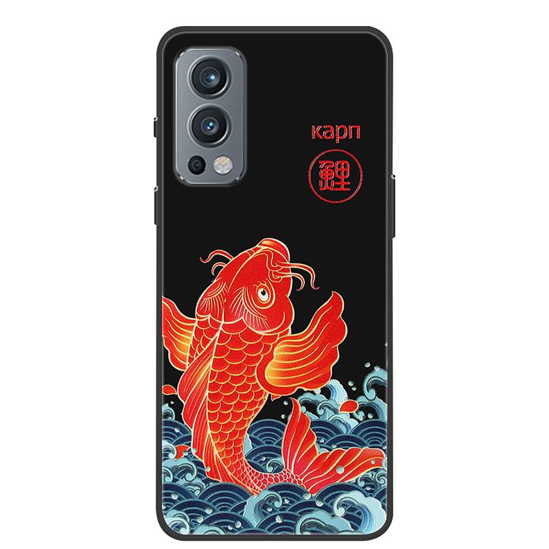 For Oneplus Nord 2 5G Case 3D Dragon Emboss Soft TPU silicone Back Cover Case For Oneplus Nord2 5G One Plus Nord 2 Coque Bumper