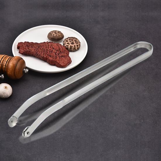 1/2/3Pcs BBQ Handle Flipping Tongs Stainless Steel Grilling Kitchen Cooking Tongs for Sausage Long BBQ Tongs for Turning