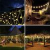 50/100 Leds Crystal Ball Waterproof Solar Outdoor String Lights Solar Powered Globe Fairy String Lights for Outside Garden, Yard, Home, Patio