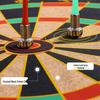 Magnetic Dartboard Set for Kids - 17-inch Indoor Target with Magnetic Darts for Professional Competition