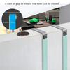 4Pcs Carbon Steel Over The Door Hooks Rustproof Metal Coat Hangers Space-Saving Storage Hooks for Home Bedroom Bathroom Kitchen