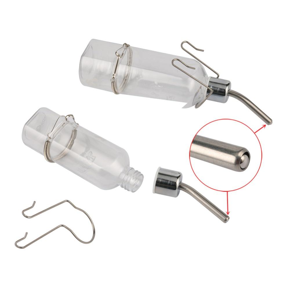 Подвесная бутылка для воды в клетку животным