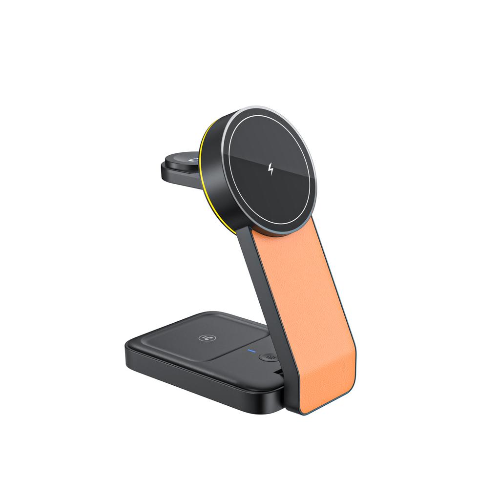 3 в 1 беспроводная зарядная подставка для iPhone Samsung Max складная быстрая зарядная станция док-станция для IWatch AirPods Pro