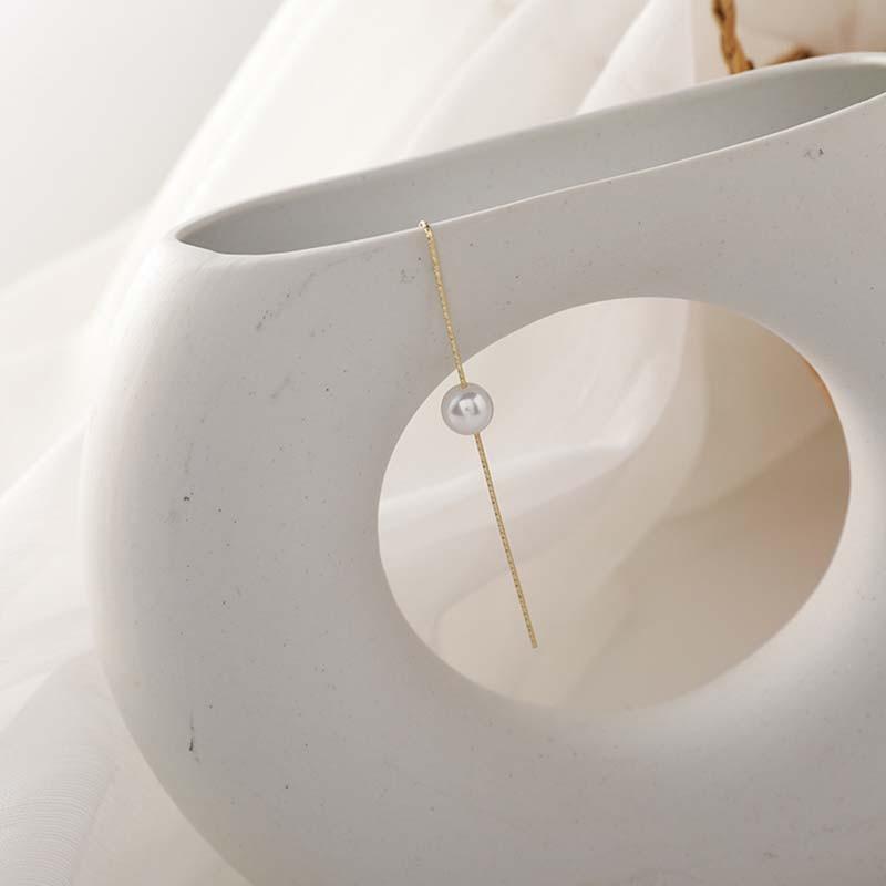 Цирконовые серьги-гвоздики с крючком для женщин, горный хрусталь, жемчуг, диагональная линия, зажим для ушей, кость, манжеты, индивидуальные украшения для вечеринок