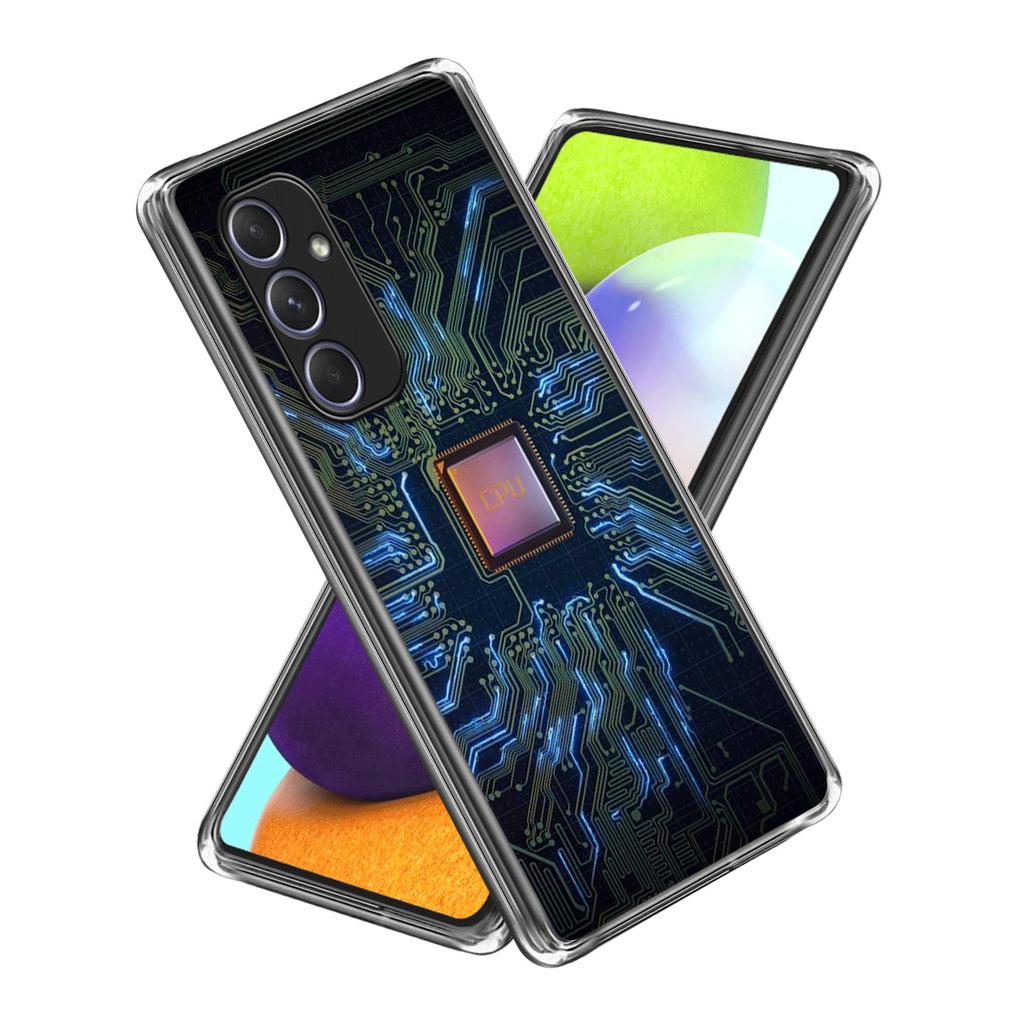 For Samsung Galaxy A54 5G Case Pattern Printed Soft Slim Shockproof TPU Phone Cover