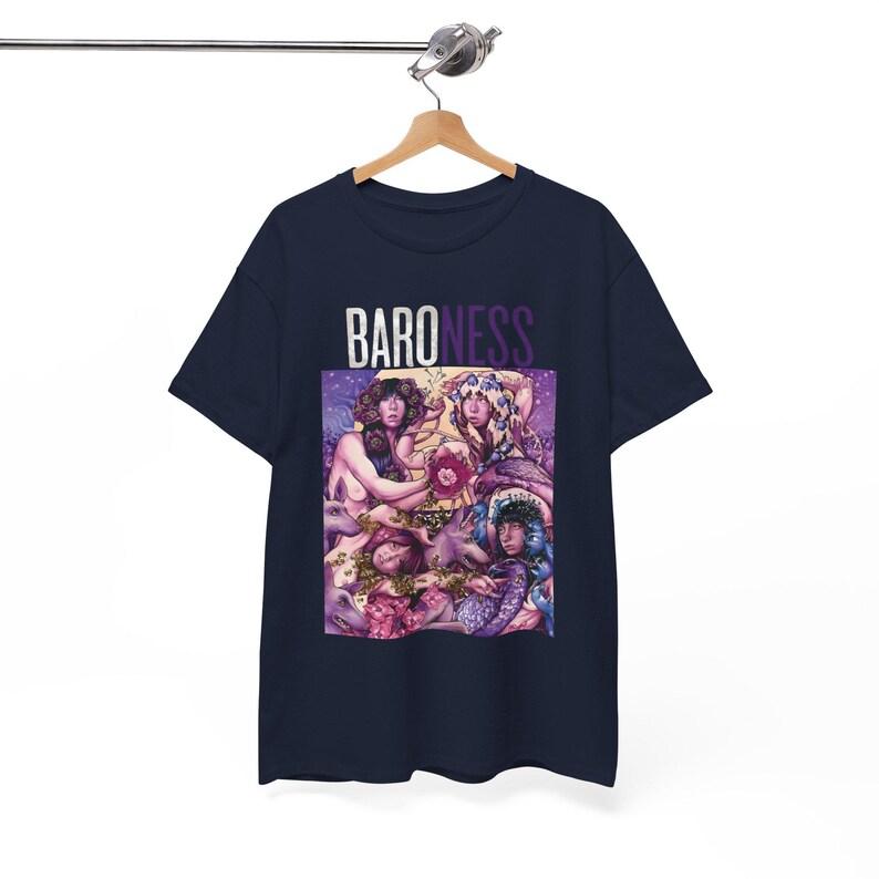 2026 Summer Fashion Trendy Tee Men Women Vintage Top Baroness _purple_ Album Art T-shirt _ Stoner & Sludge Metal Graphic Tee