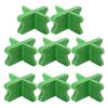 Yousheng 1/4/8Pcs Deck Spacer Tool 4 Thickness 1/16 1/8 3/16 1/4-Inch PVC Hardwood Pressure Treated Composite Decking Board Spacing Gap Tools