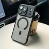 Матовый Полупрозрачный Защитный Чехол для Телефона Magsafe для iPhone 17 17 Air 17Pro 17 Pro Max Магнитная Беспроводная Зарядка Обложка
