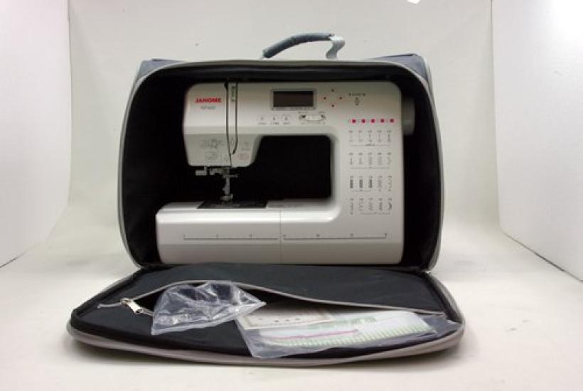 Janome Компьютеризированная швейная машина NP400 Удобная сумка для переноски в комплекте Автоматическая обрезка нити Автоматическое натяжение нити