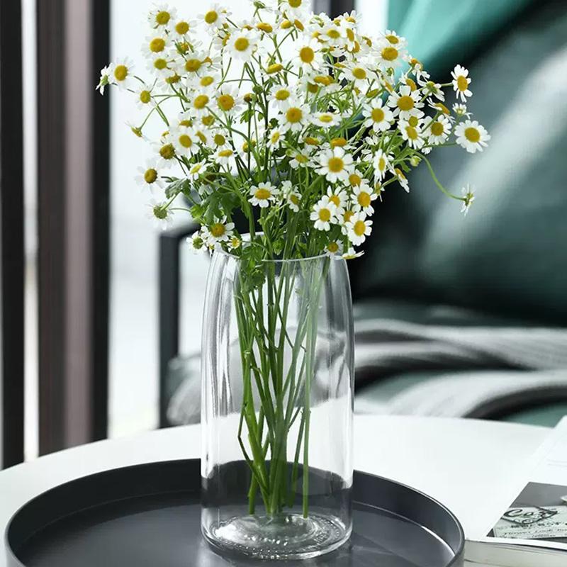 Ваза Стеклянная ваза Украшение дома Украшения Цветочная композиция Ваза для цветов