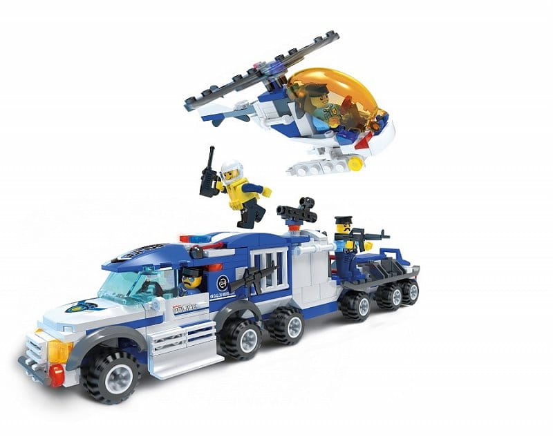 Klocki Blocki - Policja 2W1 101 Elementów