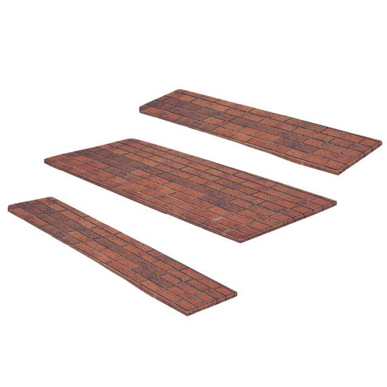 3 шт./комплект чехлов для уличных столов и стульев с принтом, водонепроницаемые, с противоскользящей эластичной лентой