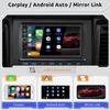2 Din Car Audio Car Stereo Bluetooth с Android Hodozzy 7-дюймовый экран 2 Din Dual Din Car Radio с эквалайзером USB AUX Car Multimedia Backup Camera CarPlay,