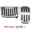 Stainless Steel Car Foot Pedals For Toyota Corolla Cross Accessories XG10 2020-2025 2 PCS Brake Non-slip Pedal Cover Pad Bodykit