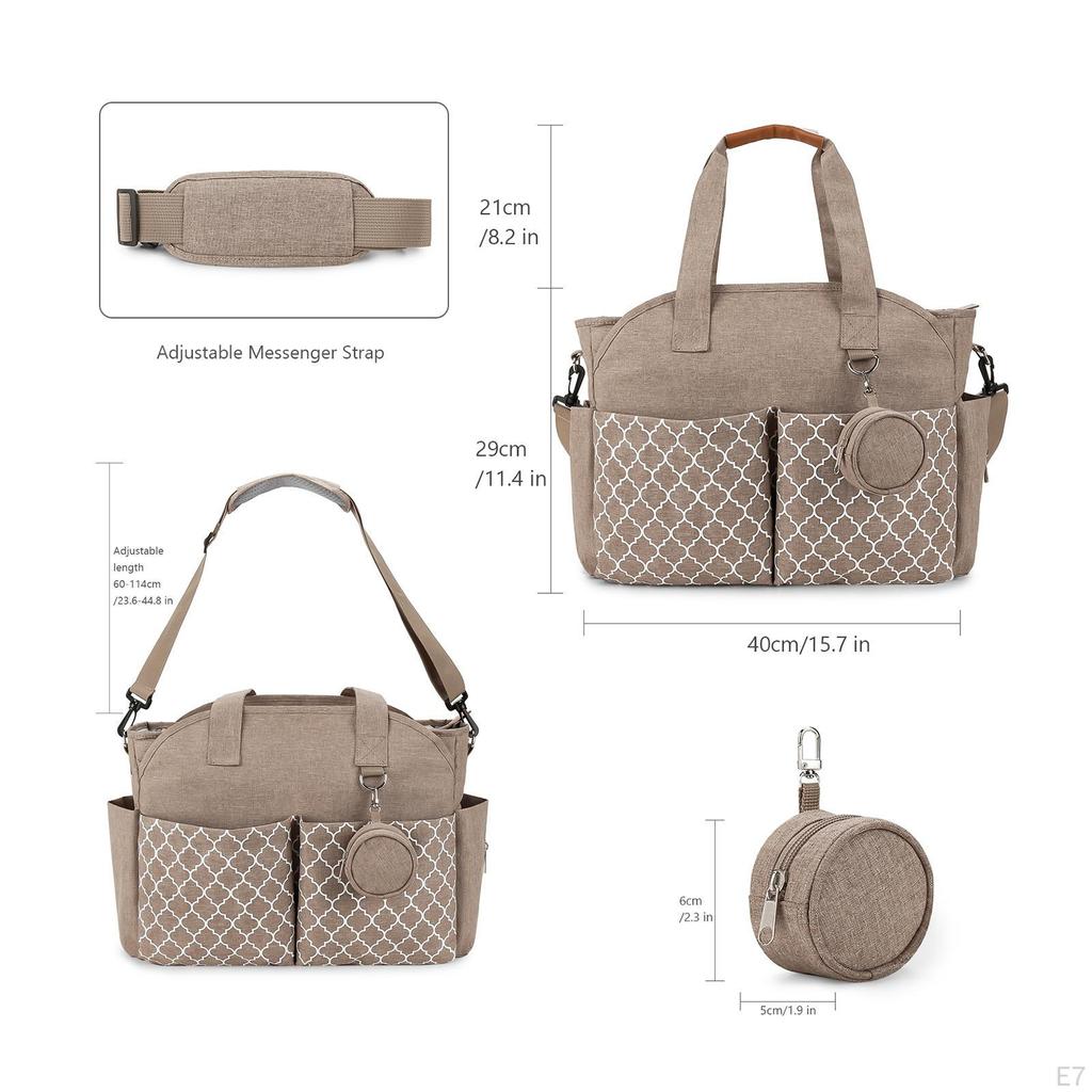 Сумка для пеленания ребенка, многофункциональная сумка для мамы и подгузника для подарка на день рождения маме и папе