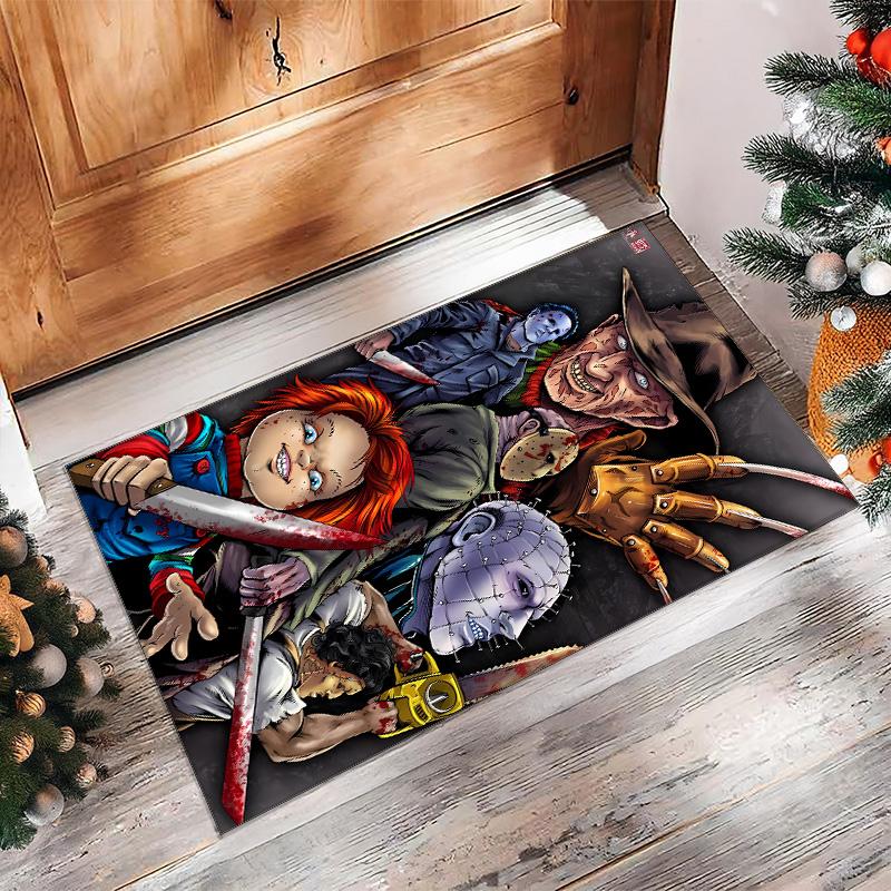 Hawthorn Hawks 2 Printed Flannel Area Rug Non Slip Soft Polyester Floor Carpet Indoor Decor Mat for Bedroom Living Room Sofa