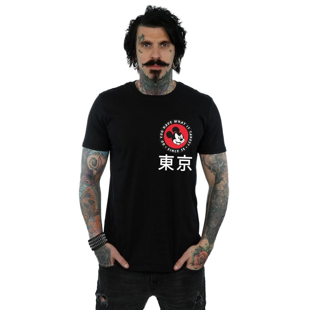 Disney Mens Mickey Mouse What It Takes T-Shirt