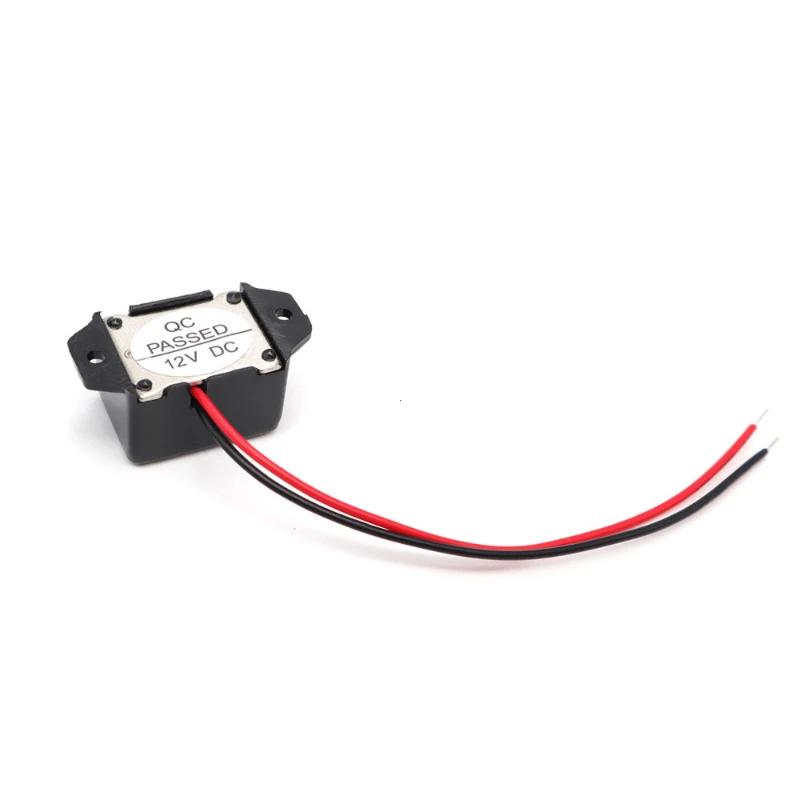 DC 12 В 75 дБ сирена звуковой сигнал предупредительная сигнализация адаптер кабель тонкий невидимый для автомобиля грузовик реверсивные напоминания