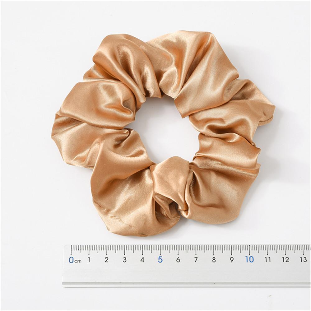 Women Hair Accessories Headband Hair Rope Satin Silk Hair Tie Elastic Scrunchies Ponytail Holder