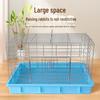 Большая крытая клетка для кроликов и морских свинок с автоматической очисткой отходов