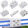 1 In 1 Out Ceramic Wiring Terminal Block High-temperature Resistant Porcelain Electric Connector