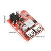 Двойной USB-порт 6-40 В, понижающий напряжение 5 В, стабилизированный модуль питания 3 А для телефона, планшета