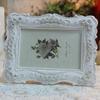 DIY Wall Hanging Photo Frame Delicate Shape Photo Display Stand Easy Use White Photo Frame Flower