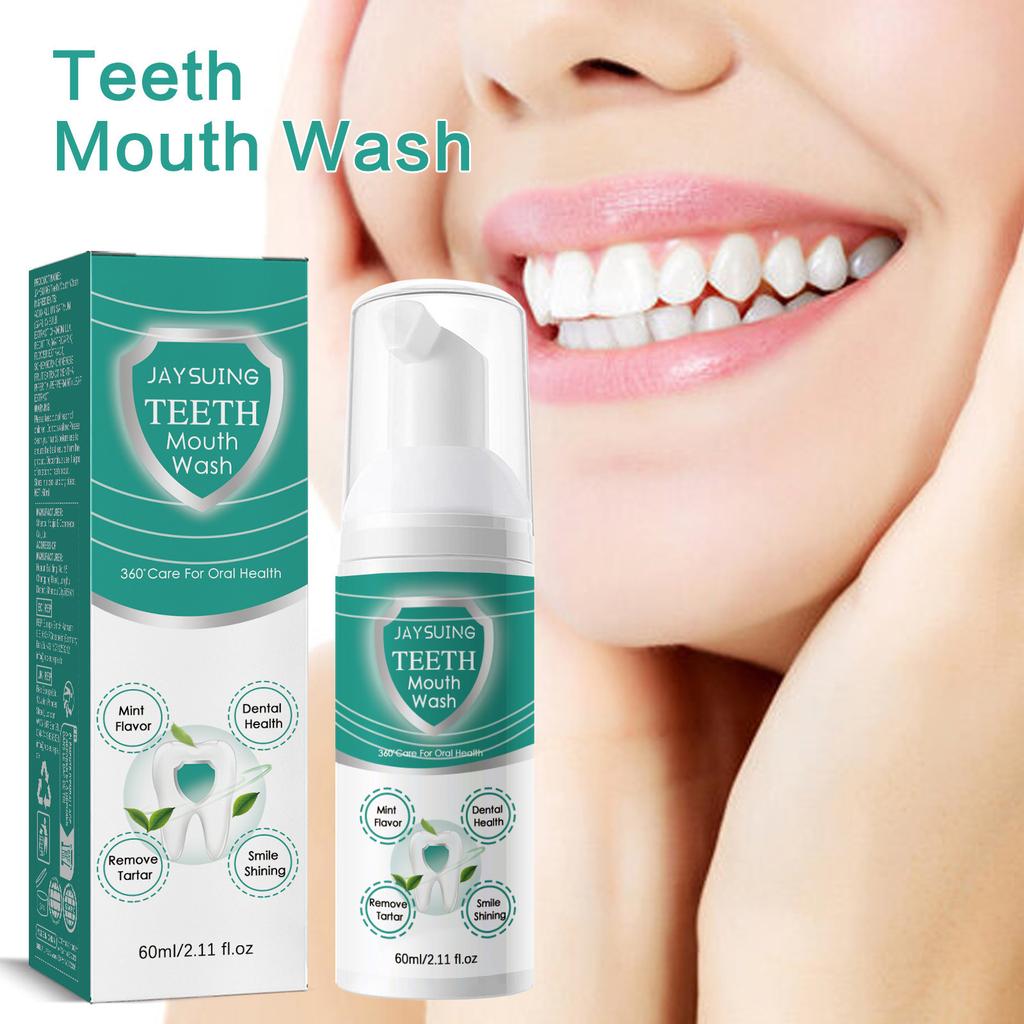 Foam Tooth Mousse Multi-Effect Fresh Teeth Stain Remover Whitening Care Mint Foam Cleaner