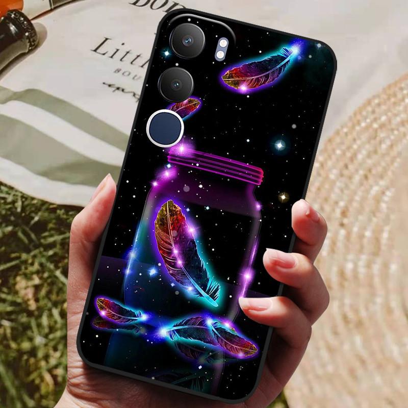 Чехол для телефона vivo Y19s 4G Модный Расписной Мягкий Силиконовый Задний Чехол для vivo Y19s 4G Чехлы ТПУ Бампер На vivoy19s V2419 Милый