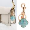 Mushroom Charm Keyring Sturdy Alloy Keychain with Elegant Styles Portable for Trendy Women Ladies Stylish Outfits