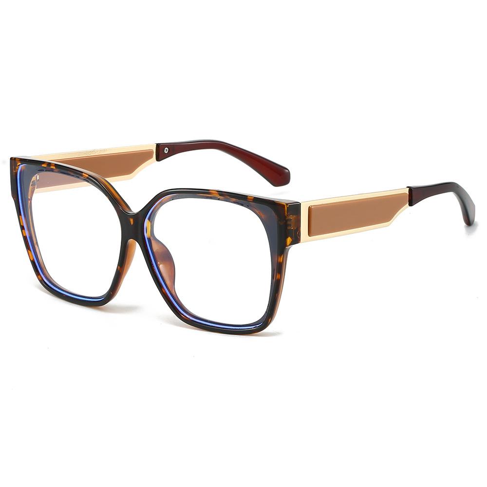 New Fashion Square Women Glasses Frame Clear Anti-Blu-Ray Eyewear Retro Men Optical Frame Computer Goggles