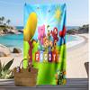 pocoyo Printed Quick Dry Beach Towel Super Absorbent Soft Lightweight Bath Towel for Pool Summer Travel