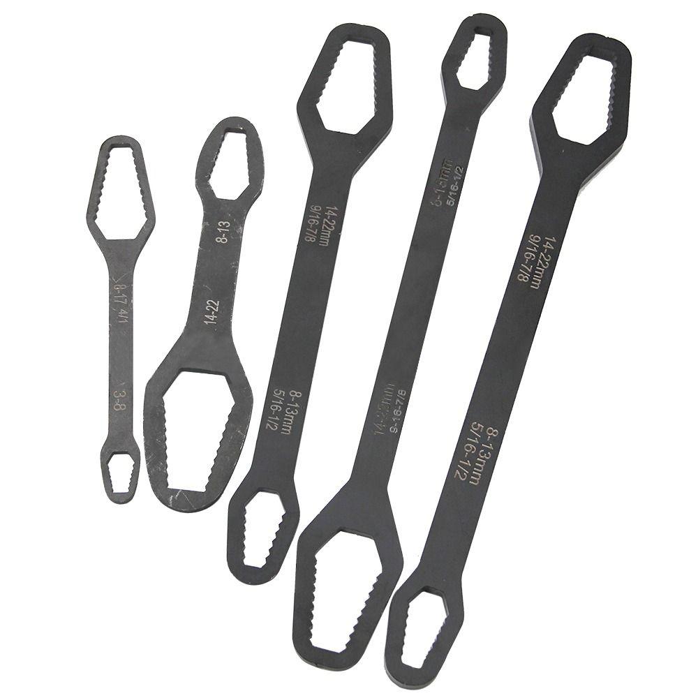 8-22mm Adjustable Bicycle Car Hand Tool Repair Tools Universal Wrenches Double-Head Wrench Spanner