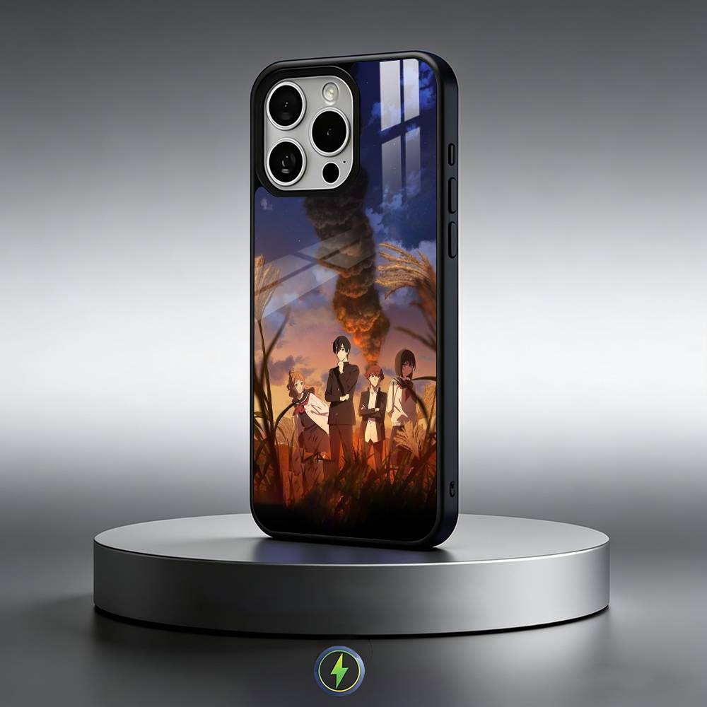 Аниме S-Shoushimin Чехол для телефона для iPhone 17, 16, 15, 14, 13, 12, 11 Plus, Pro Max Магнитный для Magsafe Беспроводной зарядки