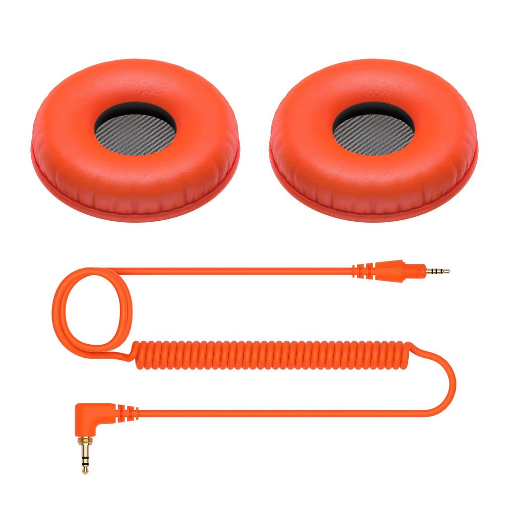 Pioneer DJ HDJ-CUE1 Coiled Cord and Earpads HC-CP08-M