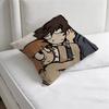 WWill Mike Onewheatmark Byler Decorative Square Pillow Cover Modern Cushion Case for Living Room Bedroom