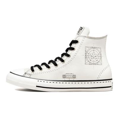Кеды унисекс Chuck Taylor All Star Future Utility High Top из парусины Белые Черные 173067C