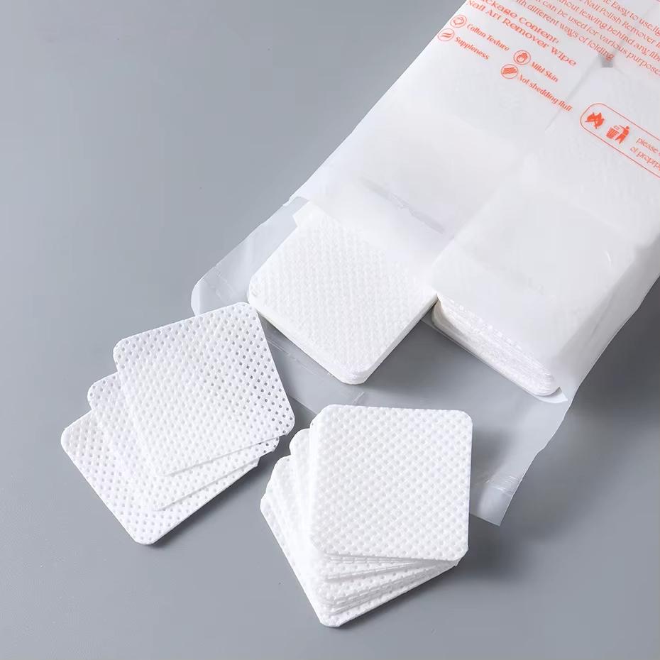 Безворсовая жидкость для снятия лака с ногтей Ватные салфетки Очиститель для снятия УФ-геля Бумажный тампон Чистка лака для ногтей Инструменты для маникюра