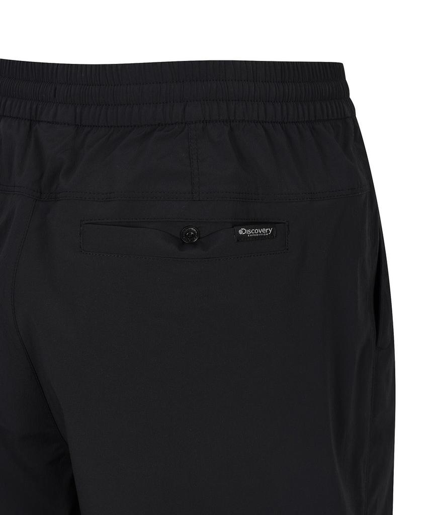 DISCOVERY EXPEDITION Uni Freshvent Lightweight Woven Training A-Line Shorts (Black)