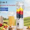 Перезаряжаемый миксер для сока 2 в 1 Блендер для фруктов Новая электрическая чашка-соковыжималка Путешествия