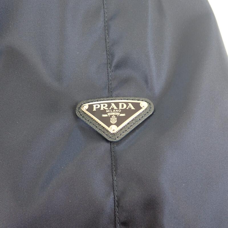 Prada SGH039_R121_I18 48 Nylon Jacket Navy Nylon Mens
