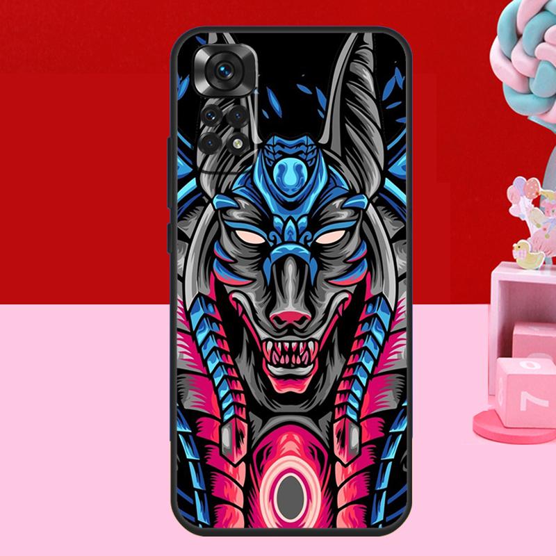 Египет Нефертити Анубис Анх Чехол Для Xiaomi Redmi Note 14 13 12 11 10 15 Pro Plus Redmi 15 C 10C 12C 13C 14C Мягкий Чехол