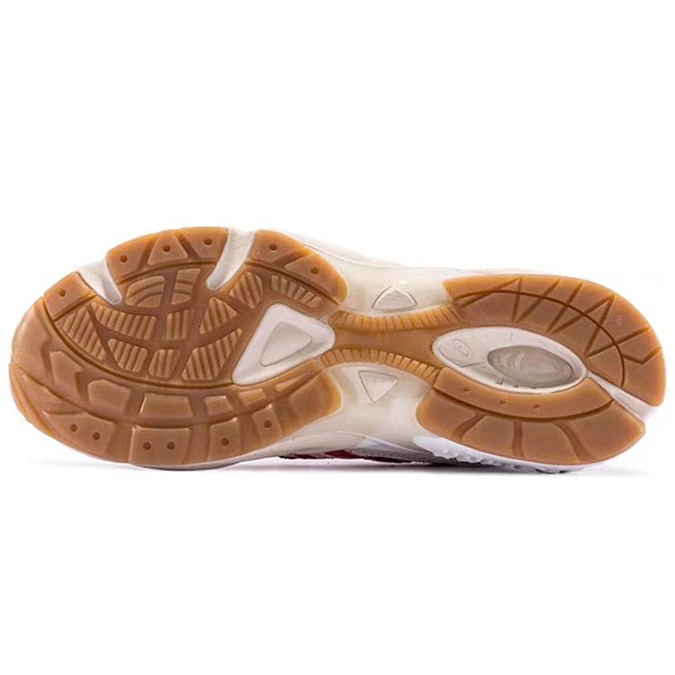 Asics Gel Kayano 5 OG Retro Tokyo Unisex Sneakers Tan Cream Classic-Red 1021A388-100