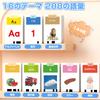 HOMESTEC Flash Cards Japanese with Hiragana Native Pronunciation 288 Words Real Photo Alphabet Educational Awareness Educational Toys Toys Learning