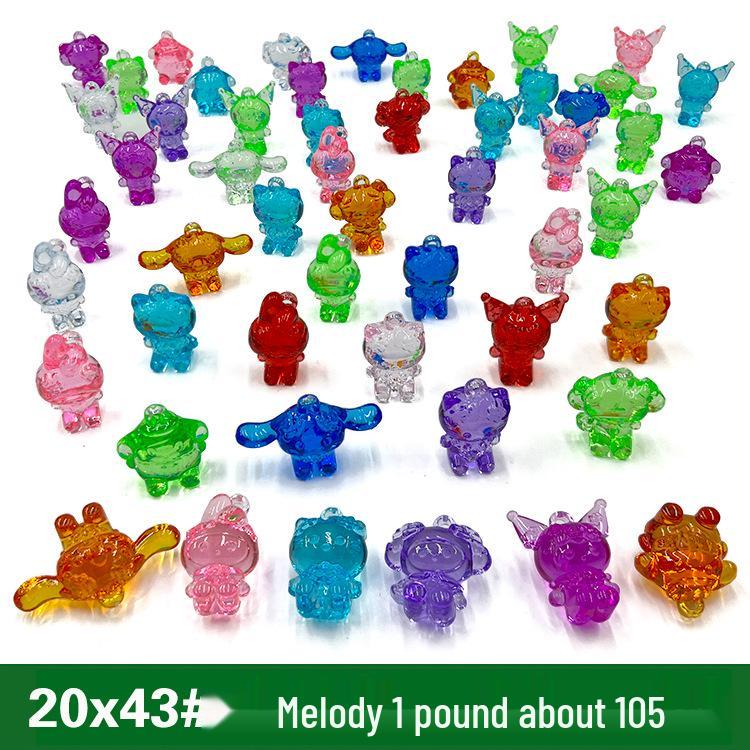 Nezha Acrylic Gem Toy Claw Machine Pendant - Amusement Park Accessory