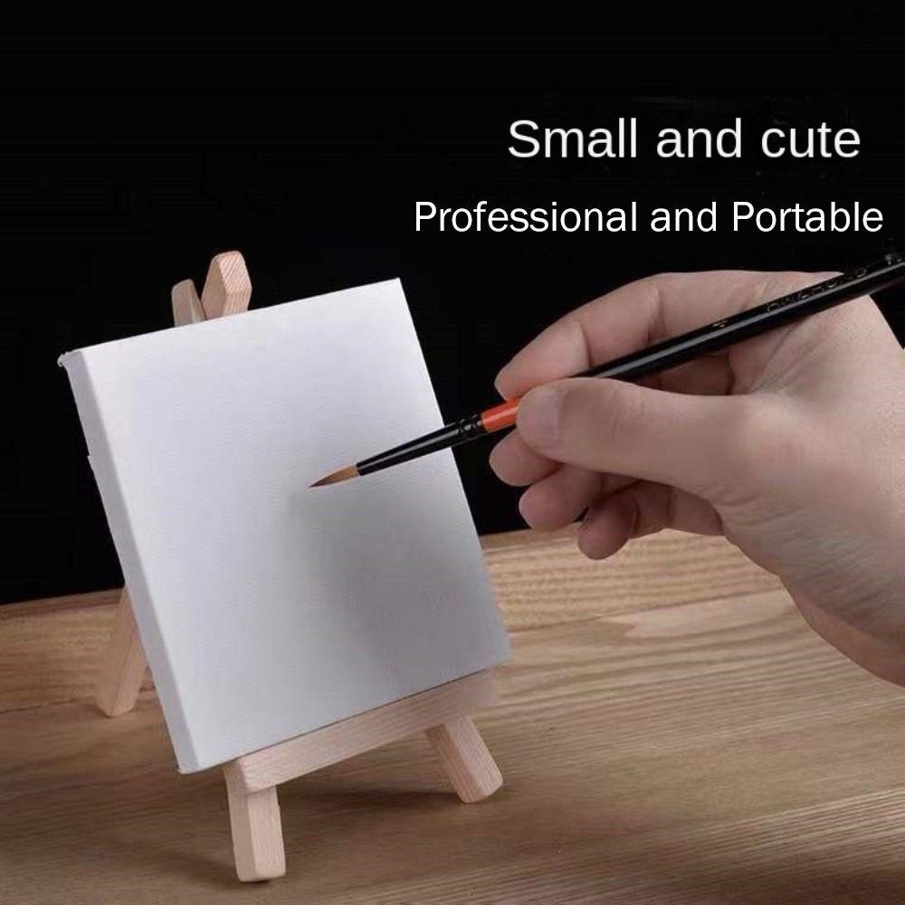 Blank Canvas with Quality Easel Acrylic Painting Canvas Art Painting Supplies Practicing Canvas